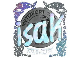 Sticker | isak (Holo) | Austin 2025