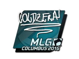 Sticker Slab | coldzera | MLG Columbus 2016