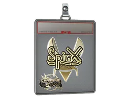 Sticker Slab | Spinx (Gold, Champion) | Paris 2023