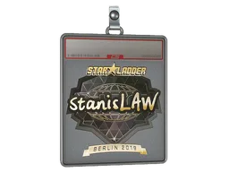 Sticker Slab | stanislaw (Gold) | Berlin 2019