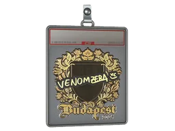 Sticker Slab | venomzera (Gold) | Budapest 2025