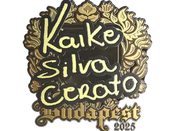 Sticker | KSCERATO (Gold) | Budapest 2025