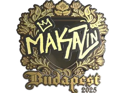 Sticker | Maka (Gold) | Budapest 2025