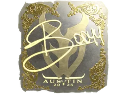 Sticker | bodyy (Gold) | Austin 2025