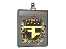 Sticker Slab | FaZe Clan (Gold) | Budapest 2025