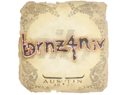 Sticker | brnz4n | Austin 2025