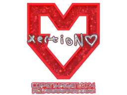 Sticker | xertioN (Glitter) | Copenhagen 2024