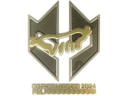 Sticker | VINI (Gold) | Copenhagen 2024
