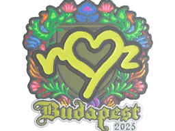Sticker | ropz (Embroidered) | Budapest 2025
