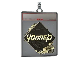 Sticker Slab | chopper (Gold) | Rio 2022