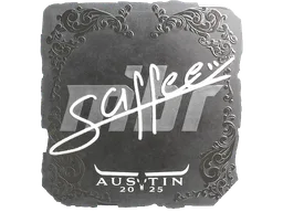 Sticker | saffee (Foil) | Austin 2025