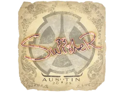 Sticker Slab | Swisher | Austin 2025