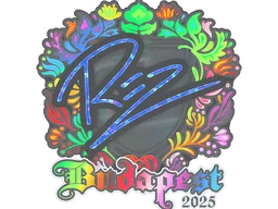 Sticker | REZ (Holo) | Budapest 2025