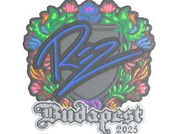 Sticker | REZ (Embroidered) | Budapest 2025