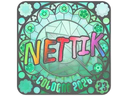 Sticker | nettik (Holo, Ranked) | Cologne 2026