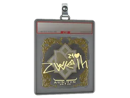 Sticker Slab | zweih (Gold) | Austin 2025