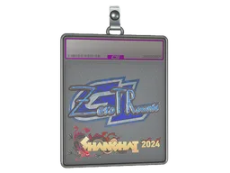Sticker Slab | ztr (Holo) | Shanghai 2024