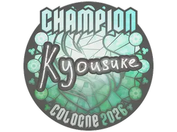 Sticker | kyousuke (Champion) | Cologne 2026