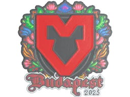 Sticker | MOUZ (Embroidered) | Budapest 2025