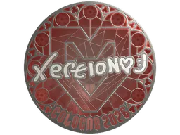 Sticker | xertioN (Foil) | Cologne 2026