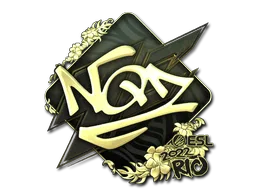 Sticker Slab | NQZ (Gold) | Rio 2022
