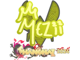 Sticker | mezii | Shanghai 2024