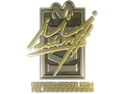 Sticker | adamS (Gold) | Copenhagen 2024