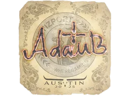 Sticker | adamb | Austin 2025