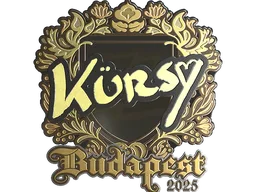 Sticker | Kursy (Gold) | Budapest 2025