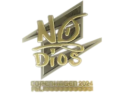 Sticker | Nodios (Gold) | Copenhagen 2024