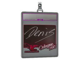 Sticker Slab | denis (Foil) | Cologne 2015