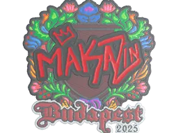 Sticker | Maka (Embroidered) | Budapest 2025