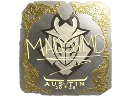 Sticker | malbsMd (Gold) | Austin 2025