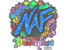Sticker | NAF (Holo) | Budapest 2025