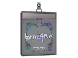 Sticker Slab | brnz4n (Holo) | Austin 2025