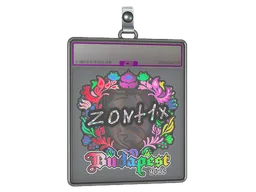 Sticker Slab | zont1x (Holo) | Budapest 2025