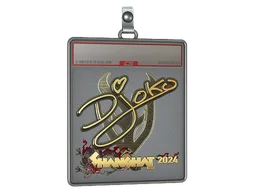 Sticker Slab | Djoko (Gold) | Shanghai 2024