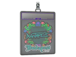 Sticker Slab | XANTARES (Embroidered) | Budapest 2025