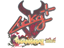 Sticker | Lucky (Holo) | Shanghai 2024