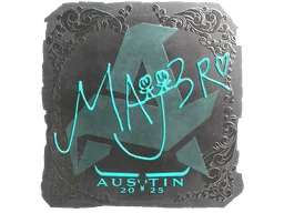 Sticker | MAJ3R (Foil) | Austin 2025