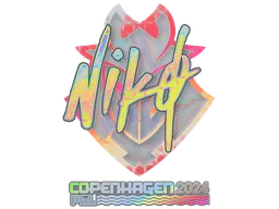Sticker | NiKo (Holo) | Copenhagen 2024