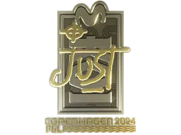 Sticker Slab | JUST (Gold) | Copenhagen 2024