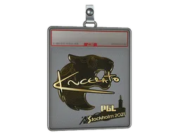 Sticker Slab | KSCERATO (Gold) | Stockholm 2021