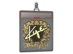 Sticker Slab | kye (Gold) | Budapest 2025
