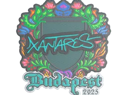 Sticker | XANTARES (Embroidered) | Budapest 2025