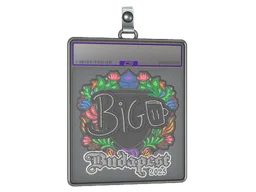 Sticker Slab | biguzera (Embroidered) | Budapest 2025