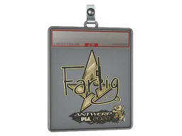 Sticker Slab | Farlig (Gold) | Antwerp 2022