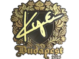 Sticker | kye (Gold) | Budapest 2025