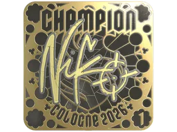 Sticker | NiKo (Gold, Ranked) | Cologne 2026