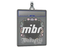 Sticker Slab | MIBR | Budapest 2025